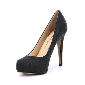 Jessica Simpson Black Heels